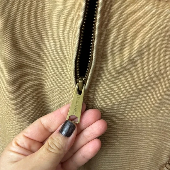 Vintage Carhartt Detroit Blanket Lined J01 BRN MADE in USA Size 44 (L ) - Picture 6 of 15